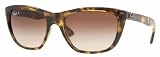Ray Ban RB4154 Sunglasses - 710/M2 Havana (Crystal Polarized Brown Gradient Lens) - 57mm