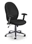 OFM 195-805-BLACK Ergonomic Management Chair-Black