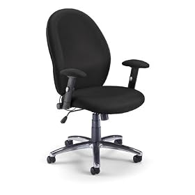 OFM 195-805-BLACK Ergonomic Management Chair-Black by OFM