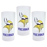 Minnesota Vikings NFL Tumbler Drinkware Set (3 Pack)