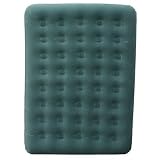  : 10T Komfort Luftbett VELO DOUBLE (189x137x22 cm) f&uuml;r 1-2 Person, Ober-/Unterseite aus Velours/PVC