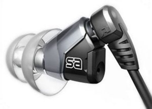 Sleek Audio SA6 Earphones with W-1 Wireless Adapter