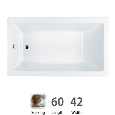 Jacuzzi ELA6042BUXXXXW Elara 6042 Bath White