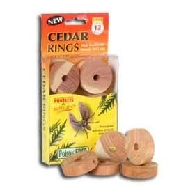 Stv Cedar Moth Rings Pack of 12