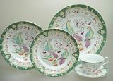 American Atelier Paradise 20-piece Dinner Set by Crystal Clear Ind.