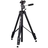 VELBON 4-SECTION TRIPOD BLACK W/PHD-31Q