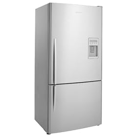 Fisher and Paykel : E522BLXU 17.3 cu. ft. Bottom-Freezer Refrigerator - Stainless Steel/Left Hinge