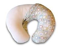Boppy Cotton Slipcover, Contemporary Squares