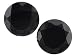 Jewelry : MIN 5.00CTW 8MM ROUND BLACK SPINEL SET OF 2