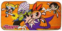 Powerpuff Girls Car Shade / Sun Block Shade (front window)
