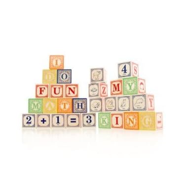 Classic Embossed Alphabet Blocks Abc