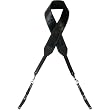 Heavy Leather NYC Classic Strap for Nikon, Canon, Pentax and Hassseblad SLR (Black)