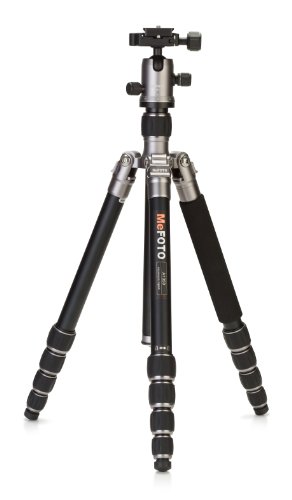 MeFoto A1350Q1T Roadtrip Travel Tripod Kit TitaniumB009A181QU