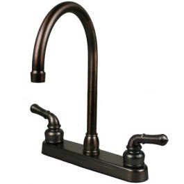 bronze kitchen faucet