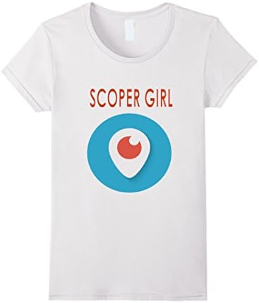 Scoper Girl T Shirt - Female Medium - White