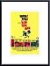 The Flim Flam Man by unknown 17.00X11.00 Framed with Black Metal Frame