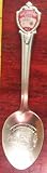 Atlantic City, NJ; Gambling, Cards Souvenir Spoon Chrome