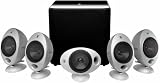 DISCONTINUED KEF KHT2005.3 5.1 HOME CINEMA SPEAKER SYSTEM (SILVER) (WITH KUBE-2 SUBWOOFER)