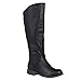 Journee Collection Womens Regular Sized and Wide-Calf Knee-High Riding Boot