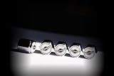 Mini Cooper White Tire Stem Valve Caps Wheels Car Styling Accessories Set of 5
