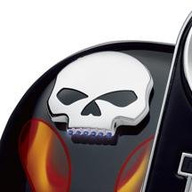 H D Softail LED Fuel Gauge Skull Collection 75098 08 H-D Softail LED Fuel Gauge Skull Collection 75098-08