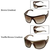 Gucci - Gucci Shield Sunglasses 1562/S: Brown/Gradient