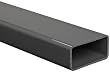 PVC NSF-61 Rectangular Tubing, Gray, 3-3/8