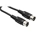 Hosa MID320BK Standard MIDI Cable 20 Foot Black