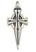BICO AUSTRALIA JEWELRY (BCR7) AMIS - FAITHFUL COMRADERY - Comes with a Generic 18 inch (to 20in) Adjustable 4mm Black Rubber Necklace.