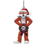Auburn Tigers Ornament - Mascot with Wreath