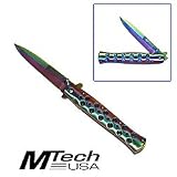 Rainbow Stilletto Tactical Pocket Knife