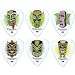 Dunlop Blackline Tiki Taboo Guitar Picks, .73MM 6-Pack