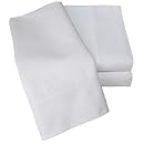 Cotton Blend 1000 Thread Count, Deep Pocket, Soft, Wrinkle Resistant 4-Piece King Bed Sheet Set, Solid, White