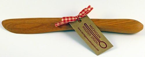 Michigan Wooden Spoon Hand Crafted Maple Wood Spreading Serving Knife