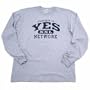 YES Network Property of Long Sleeve T-shirt - Grey Extra Large