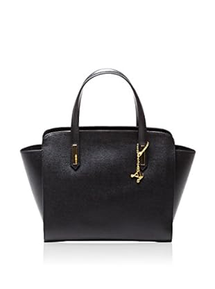 Luisa Vannini Bolso asa de mano Tote (Negro)
