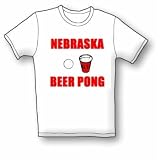 Nebraska Beer Pong Women's Cut T-Shirt