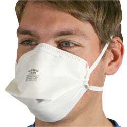N95 Mask, Folded and Individually Wrapped, Swine and Bird Mask