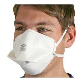 Click here to buy N95 Mask, Folded and Individually Wrapped, Swine and Bird Mask by Emergency Zone.