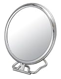 Folding Travel 7X Magnifying Mirror in Chrome