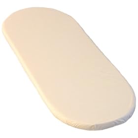 Izziwotnot Maize Moses Basket PEVA Mattress, 28 x 74 x 3 Cm