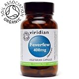 Viridian Feverfew 400mg (Organic) 90 Veg Caps