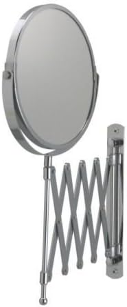 Wall Mount Shaving Make up Bath Bathroom Magnifying Mirror, stainless steel