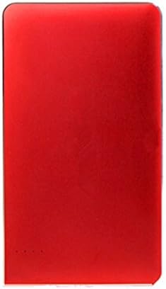 Ultrathin 20000mAh Portable External Battery Charger Power Bank, Dual USB Port, High Capacity, Fast Charger, Wide Compatibility for iPhone 6 Plus 5 5S 4 4S Samsung Galaxy S5 S4 S3 HTC One M7 M8 Nexus 4 LG G3 (Red)