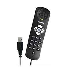 Audioline Compact-S Leistungsstarkes VoIP-Telefon mit USB-Kabel und Voicemail-Funktion
