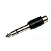 RCA Phono Socket to 6.35mm Jack Male Plug Mono Adaptor