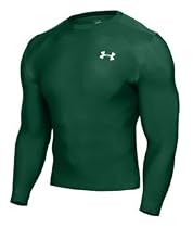 Under Armour Heatgear Compression Longsleeve Shirt Forest Green XXL