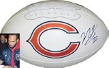 Matt Forte Autographed/Hand Signed Chicago Bears Logo Football