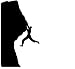 Rock Climber Decal Sticker