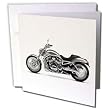 Greeting Card Picturing Picturing Harley-Davidson Motorcycle